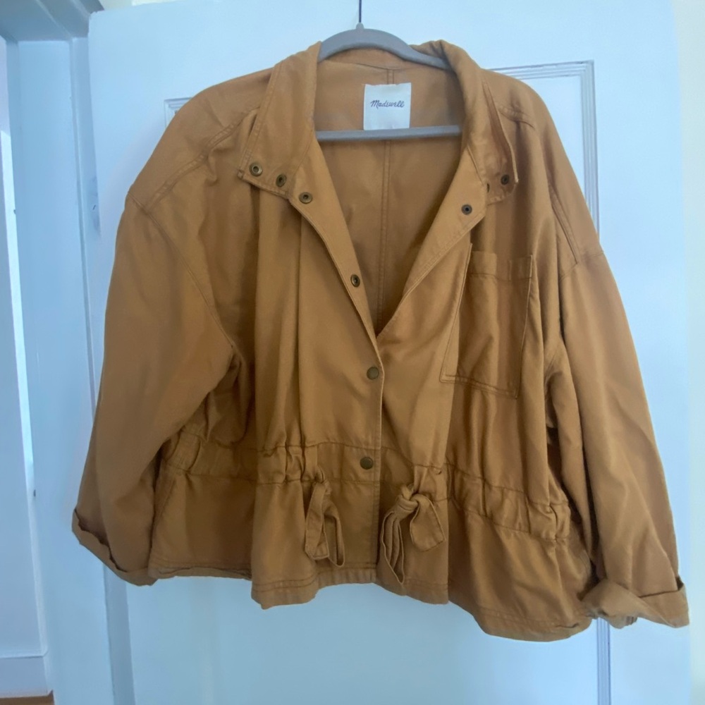 Madewell Tan Utility Jacket